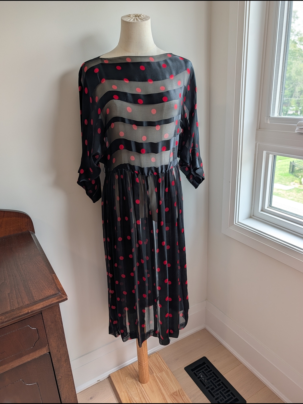 Vintage (70s/80s) Edith Strauss Montreal Designer Dress